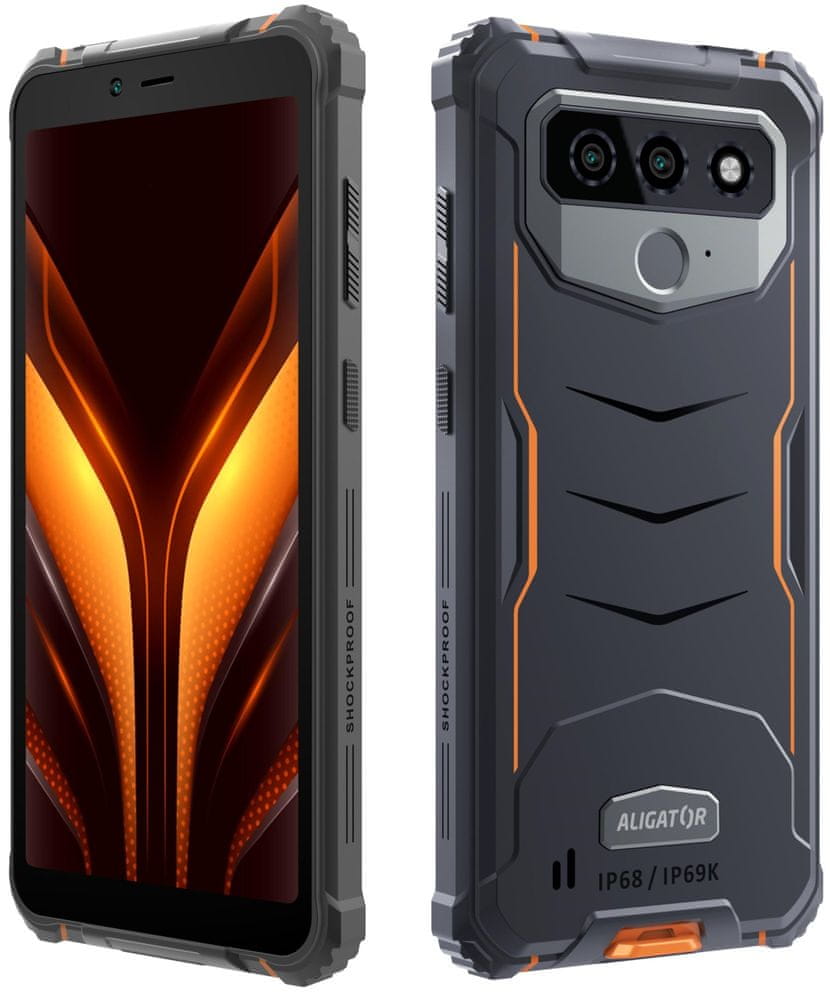 Levně Aligator RX850 eXtremo, 4GB/64GB, Black/Orange