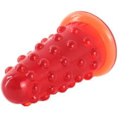 Xcock Velký červený anální kolík s výstupky unisex