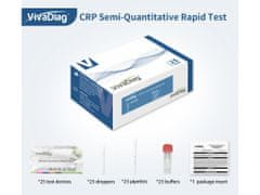 VivaDiag 25x CRP Semikvantitativní test - VivaDiag