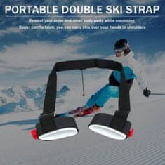 SOLFIT® Nastavitelný popruh pro přepravu lyží | SKITREK