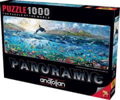 AnaTolian Panoramatické puzzle Panorama oceánu 1000 dílků