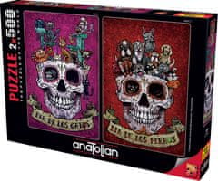 AnaTolian Puzzle Halloween 2x500 dílků