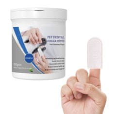 HARLEY® Ubrousky na čištění zubů domácích mazlíčků (50ks) DENTAPET