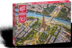 Cherry Pazzi Puzzle Pohled na pařížskou Eiffelovu věž 1000 dílků