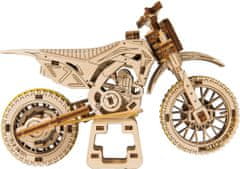 Wooden city 3D puzzle Motorka MotoCross 88 dílů