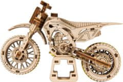 Wooden city 3D puzzle Motorka MotoCross 88 dílů