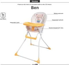 Freeon Jídelní židlička Ben Medvěd