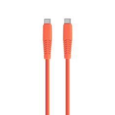 setty. kabel USB-C - USB-C 1,5m 2,1A KSC-C-1.5210 oranžová (GSM168169)