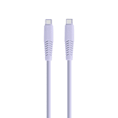 setty. kabel USB-C - USB-C 1,5m 2,1A KSC-C-1.529 lila (GSM168168)