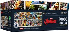 Trefl Puzzle UFT Marvel Avengers: Napříč komiksovým vesmírem 9000 dílků