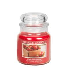 Village Candle Vonná svíčka - Čerstvé jahody Doba hoření: 170 hodin