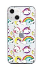 TopQ Kryt iPhone 13 silikon Chunky Unicorns 64630