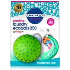 Ecozone Ecoballs 250 praní - Sensitive