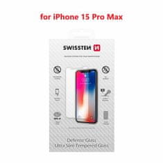 SWISSTEN Ochranné Temperované Sklo Swissten Pro Apple Iphone 15 Pro Max Re 2,5D