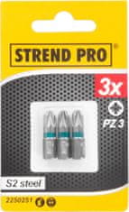 Strend Pro Bit PZ3 25mm S2 3ks