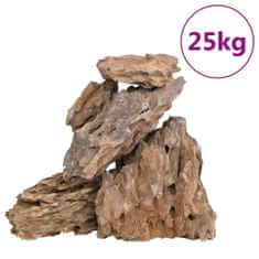 Greatstore Dračí kameny 25 kg vícebarevné 10–30 cm