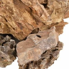 Vidaxl Dračí kameny 25 kg hnědé 5–30 cm