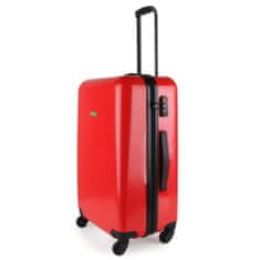 Benetton Skořepinový cestovní kufr Cocoon M 65 l červená