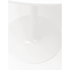 BPS-koupelny Jídelní stůl, kulatý, bílá matná, průměr 80 cm, REVENTON