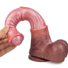 Xcock Obrovské silikonové koňské dildo s varlaty, velké, dlouhé, přísavka