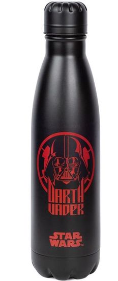 CurePink Láhev na pití Star Wars: Darth Vader (objem 500 ml)