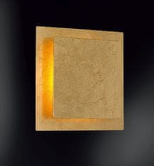 WOFI WOFI Nástěnné svítidlo Bayonne 1x 6,5W LED 430lm 3000K zlatá 4048-101Q