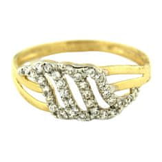Amiatex Zlatý prsten 13480, 53, 1.7 G
