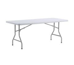 TENTino Skládací stůl 200x90 cm CELÝ, bílý, STL200C