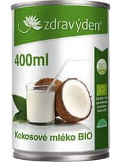 Zdravý den Kokosové mléko BIO 400ml