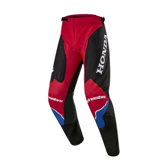 Alpinestars kalhoty RACER ICONIC HONDA kolekce, (červená/černá/modrá/bílá) 2024