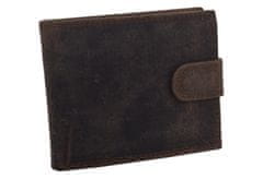MERCUCIO Pánská peněženka tmavý tan 2911927