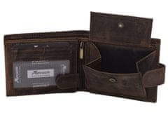 MERCUCIO Pánská peněženka tmavý tan 2911927
