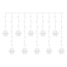Emos LED vánoční závěs Heter 135 x 50 cm studená bílá