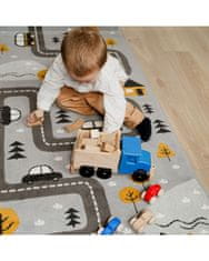 Hanse Home Dětský koberec Adventures 104535 Grey/mustard 80x150