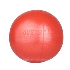 Ledragomma OVERBALL - 23 cm, dlouhá zátka - červená