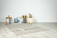 Lalee Kusový koberec Trendy 406 Beige-Silver Rozměr koberce: 80 x 150 cm