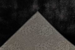 Lalee Kusový koberec Loft 200 Black Rozměr koberce: 80 x 300 cm