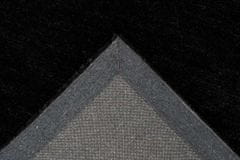 Lalee Kusový koberec Comfy 700 Black Rozměr koberce: 120 x 170 cm