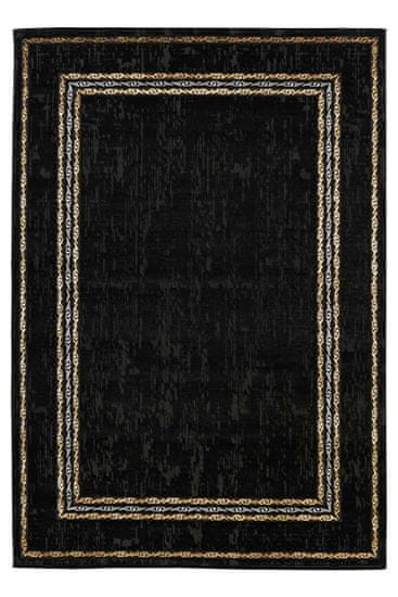 Lalee Kusový koberec Marmaris 404 Black Rozměr koberce: 80 x 150 cm