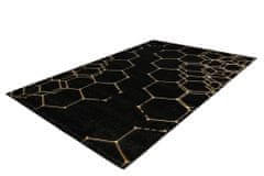 Lalee Kusový koberec Marmaris 405 Black Rozměr koberce: 80 x 150 cm