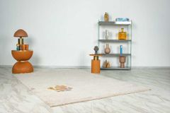 Lalee Kusový koberec Trendy Uni 400 Beige Rozměr koberce: 80 x 150 cm