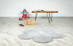 Lalee Kusový koberec Emotion Kids 501 Silver Rozměr koberce: 100 x 100 cm