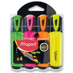 Maped Zvýrazňovač Fluo Peps Classic sada 4 barev