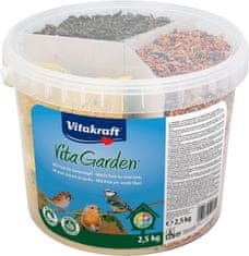 Vitakraft Směs pro venkovní ptactvo Mix-pack kbelík - 2,5 kg Vita Garden