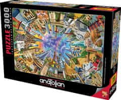 AnaTolian Puzzle Svět 3000 dílků