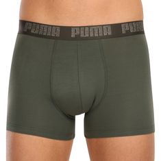 Puma 2PACK pánské boxerky zelené (521015001 038) - velikost M