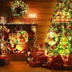 Netscroll 3-částková sada LED vánočních dekorací, dárky, vánoční dárky, vánoční výrobky, TrioLed