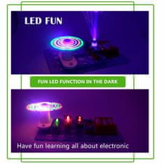 Netscroll 17 v 1 didaktická sada pro poznávání základů elektřiny, didaktická hračka s řadou experimentů, pro budoucí elektrikáře, vzdělávací hračka pro rozvoj logického myšlení, ScienceKit
