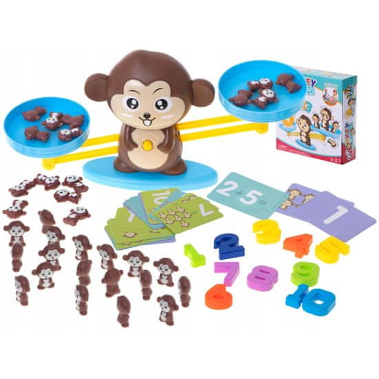 Northix Hra s vlnou opice - Matematická hra pro děti