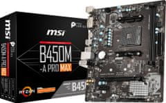 MSI B450M-A PRO MAX - AMD B450